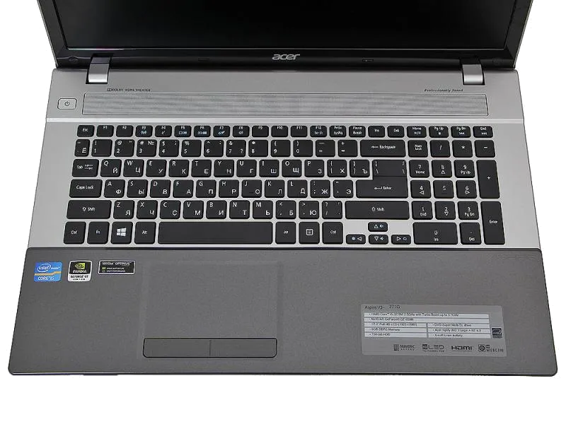 Замена SSD Acer Aspire V3-771G