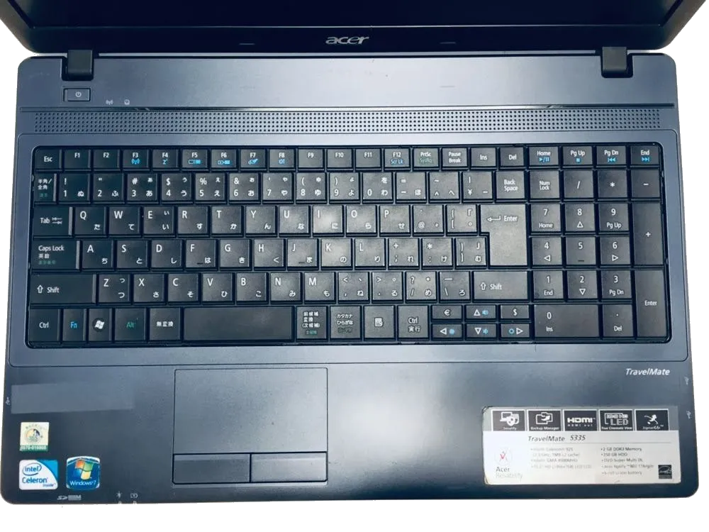 Замена SSD Acer TravelMate 5335